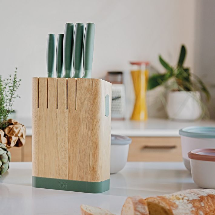 BergHOFF Ron Stainless Steel 6pc Knife Block Set main image 1