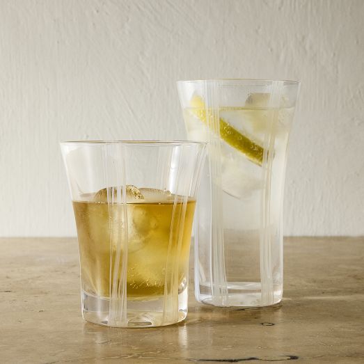 Caning Drinking Glasses West Elm