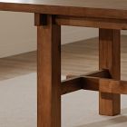 Gotham Rectangle Solid Wood Dining Table (88&quot;&ndash;109&quot;)