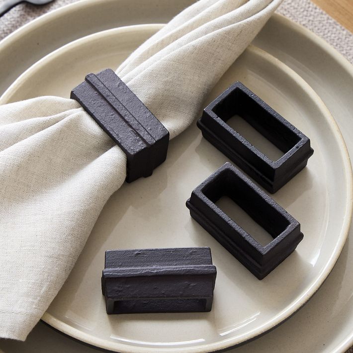 Iron Napkin Ring Sets