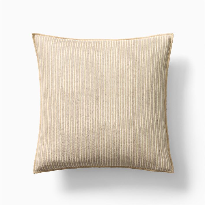 Modern Silk Stripe Pillow Cover