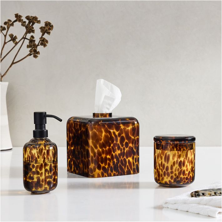 Mari Confetti Glass Bath Accessories West Elm