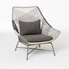 Huron Outdoor Lounge Chair &amp; Ottoman Set