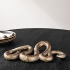 Snake Candelabra - Antique Brass