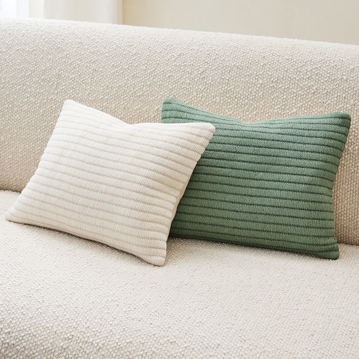 Woven Reed Pillow Cover