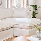 Bleecker Down-Filled Slipcover Small 2-Piece Chaise Sectional (78.3&quot;)