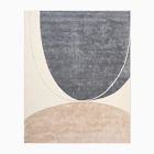 Rounded Modern Form Rug