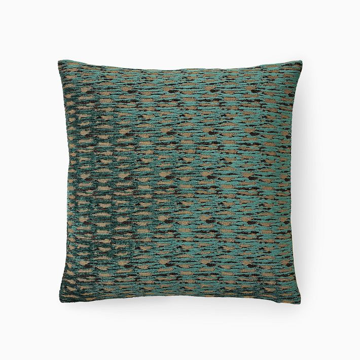 Abstract Linear Chenille Pillow Cover