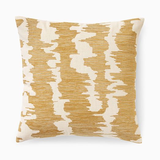 Embroidered Pillow Cover west elm