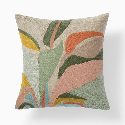 Crewel Pillow Covers west elm