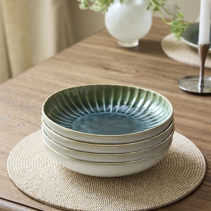 Suvi Stoneware Pasta Bowl Sets