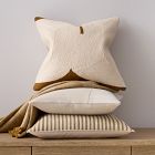 Modern Silk Stripe Pillow Cover