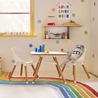 Machine Washable Rainbow Track Rug