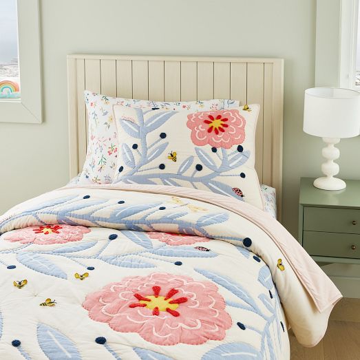 Pottery Barn Kids Sasha's Garden Organic Duvet Cover & Shams Set sold Full/Queen Size