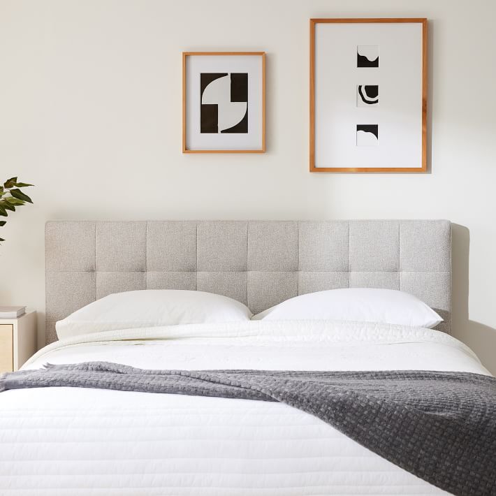 Emmett Grid Tufted Headboard