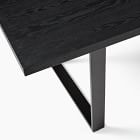 Tompkins Industrial Dining Table - Ash Black