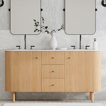 Ellington Double Bathroom Vanity (63"–72")  West Elm