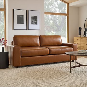 Urban Leather Sleeper Sofa (84