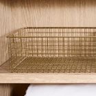 mDesign Classic Wire Steel Baskets (Set of 2)