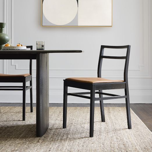 Russo Leather Dining Chair | West Elm