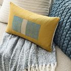 Braided Silk Pillow Cover &amp; Throw Set