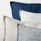 European Flax Linen Oversized Lumbar Pillow Cover