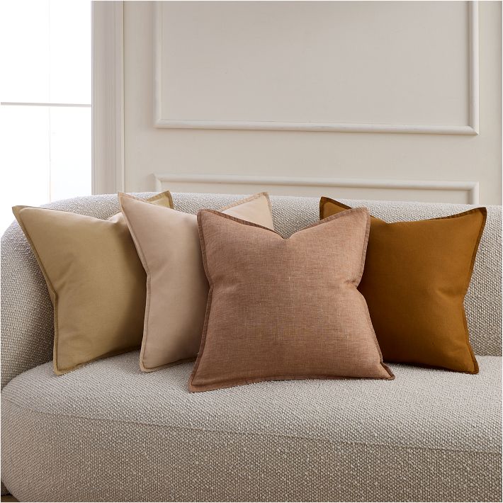 European Flax Linen Pillow Cover
