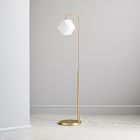 Sculptural Faceted Floor Lamp (58&quot;)