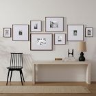 The Long Hallway Organic Gallery Frames Set (Set of 8) | West Elm