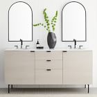 Delphine Double Bathroom Vanity (72&quot;)