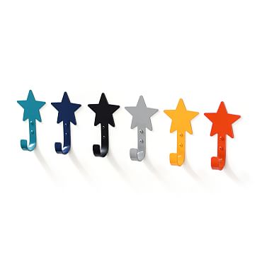 Star hooks for wall sale