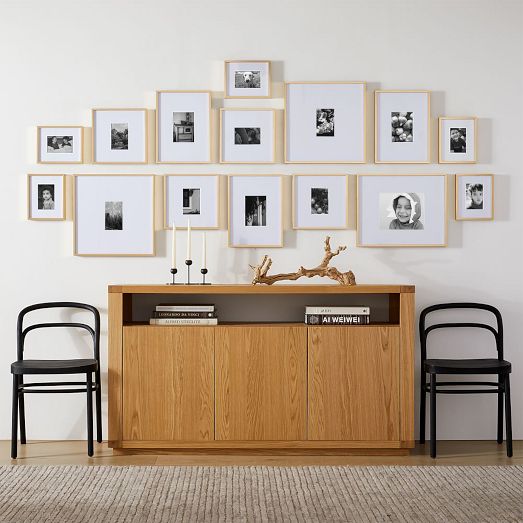 The Connoisseur Long Gallery Frames Set (Set of 15) | West Elm