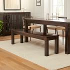 Whistler Dining Bench - Tobacco Brown