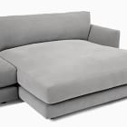 Haven 2-Piece Double Wide Chaise Sectional (127&quot;&ndash;151&quot;)