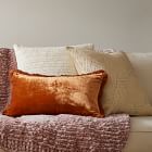 Geo Facet Jacquard Velvet Pillow Cover