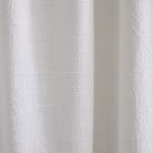 Organic Stripe Jacquard Shower Curtain