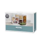 Mepal Modula Stackable Food Storage Containers Starter Set - White 