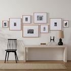 The Long Hallway Organic Gallery Frames Set (Set of 8) | West Elm