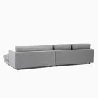 Haven 2-Piece Double Wide Chaise Sectional (127&quot;&ndash;151&quot;)