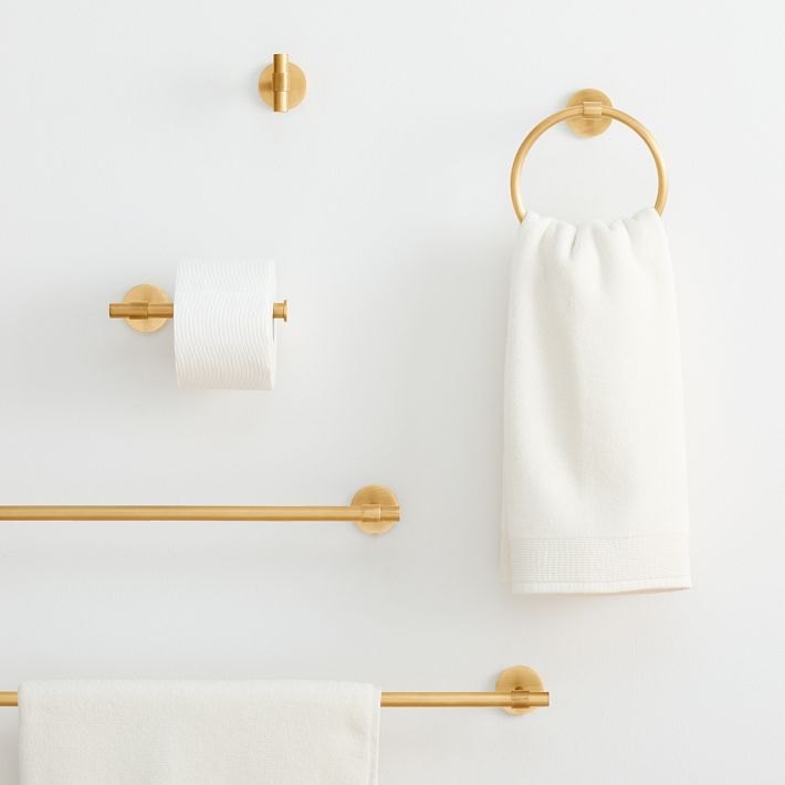 Pure Modernist Bathroom Hardware | West Elm