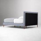 Emmett Nontufted Bed - Wood Legs