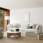 Bleecker Down-Filled Slipcover 2-Piece Chaise Sectional (120.5&quot;)