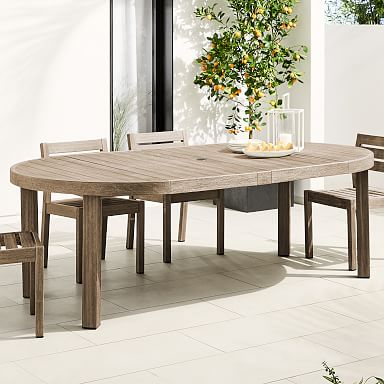 West elm portside outdoor dining table discount