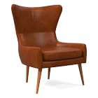 Erik Leather Wing Chair