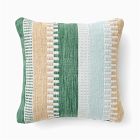 Outdoor Checkerboard Stripe Pillow