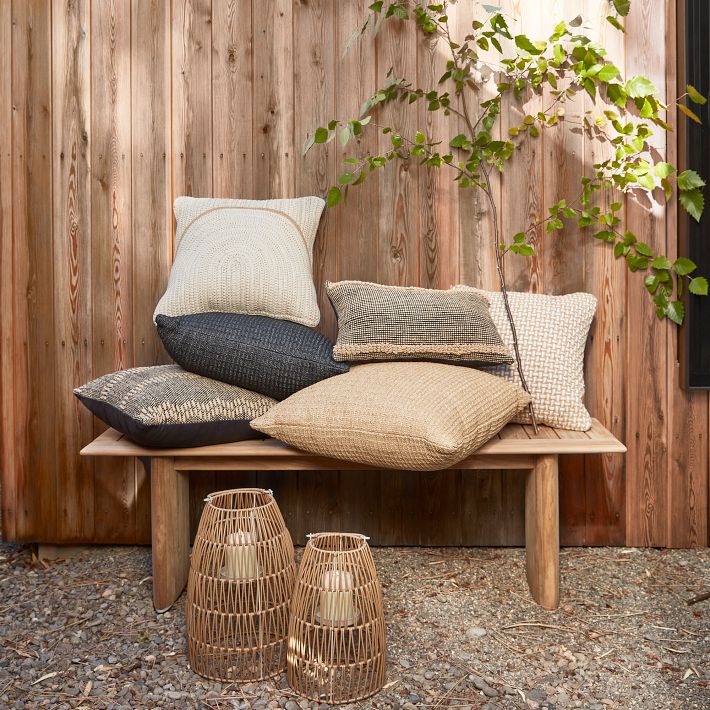 Woven Arches Indoor Outdoor Pillow