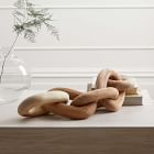 5 Link Wood Decorative Object