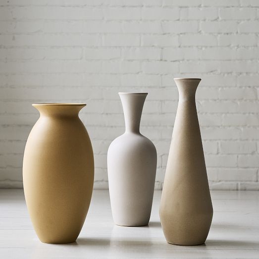 Glazed Ceramic Floor Vases | West Elm