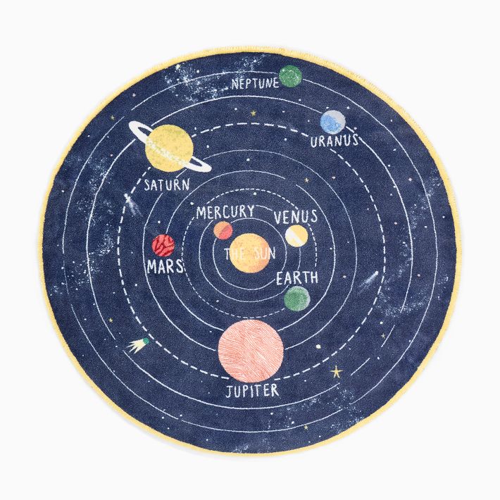 National Geographic Solar System Rug