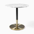 Orbit Round Dining Table  - Faux Marble